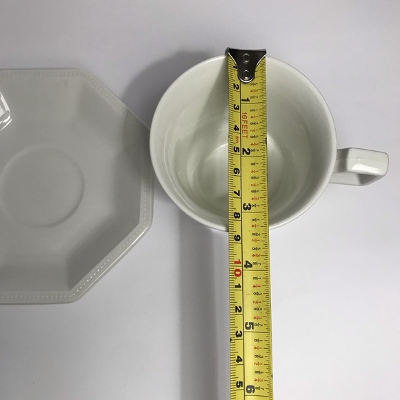 Johnson Brothers Heritage Ironstone 2 Cup & Saucer Sets White Vintage England - Picture 4 of 16